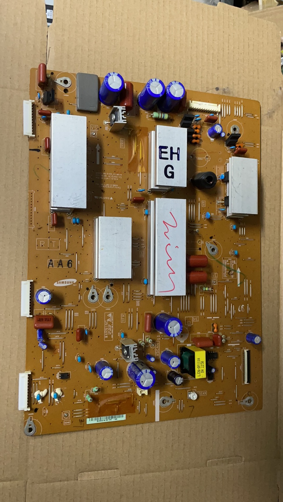拆机三星PS51E450A1R Y板LJ41-10181A LJ92-01880A
