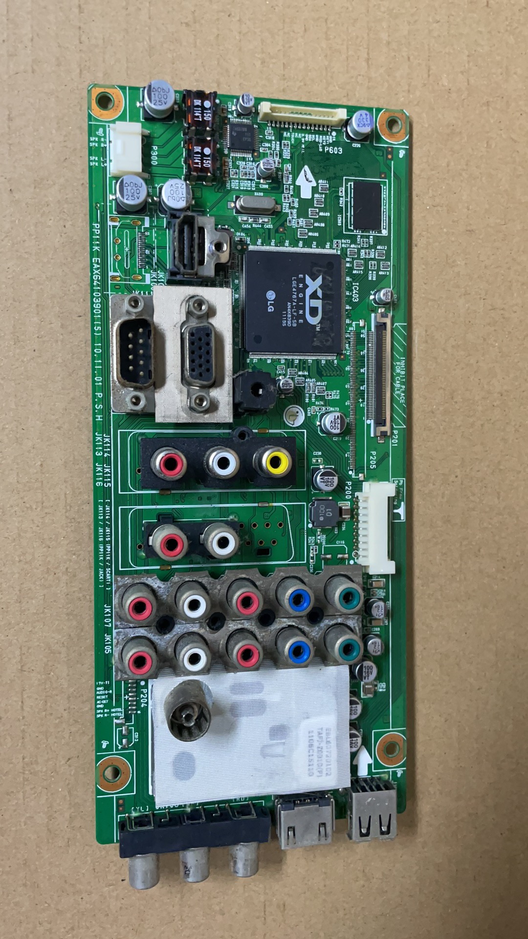 原装LG:50PT255C-TA主板EAX64103901(5)配LG:PDP50T30010