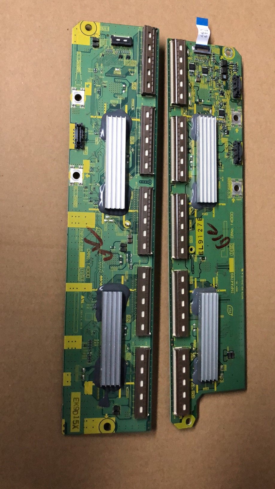 松下TH-P50S10C P50G11C P50G10C缓冲板TNPA4789 TNPA4788一套