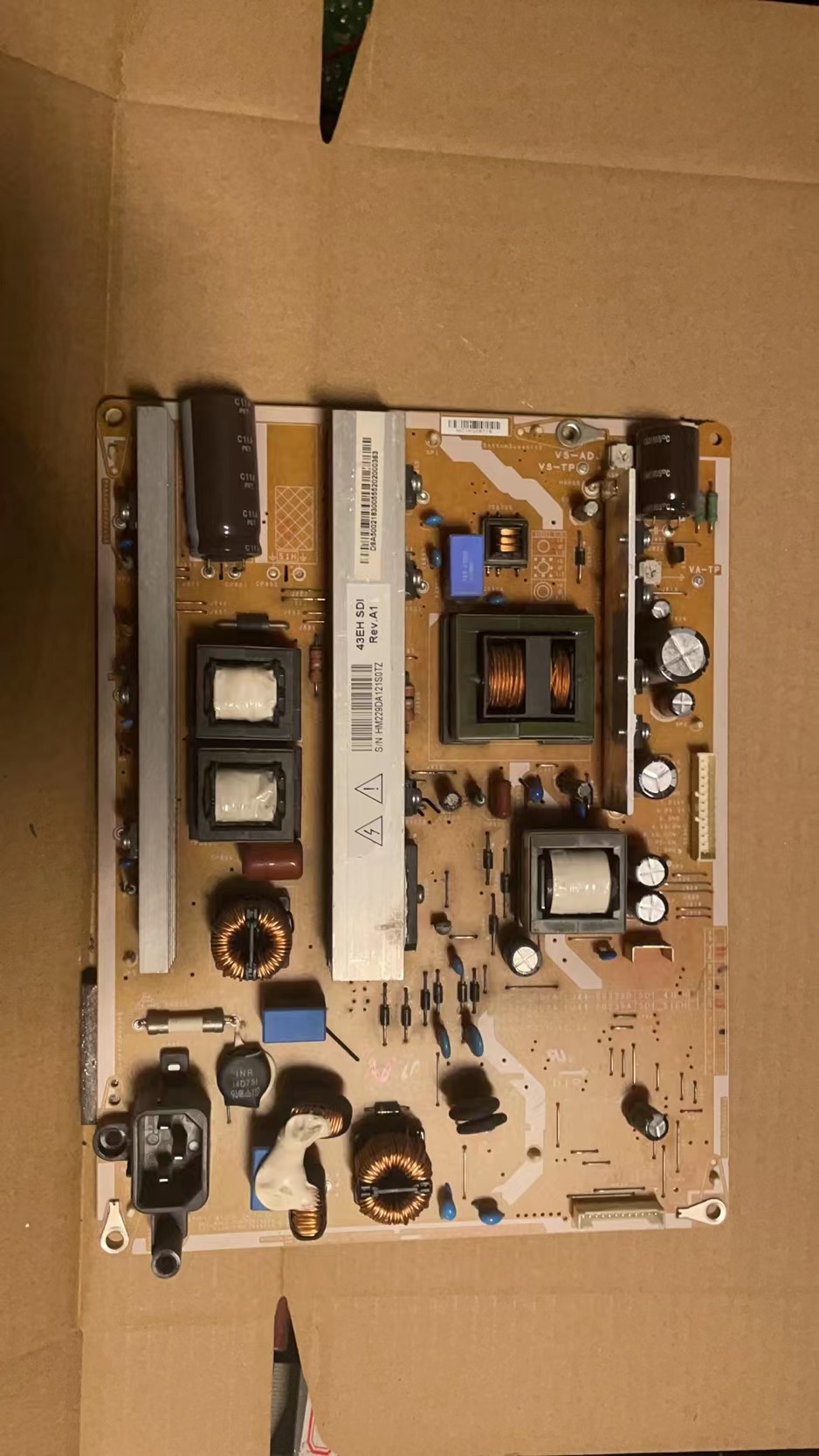 长虹3D43A5000iV 42A3700iD 51A5000i电源板LJ44-00229D/235A测好