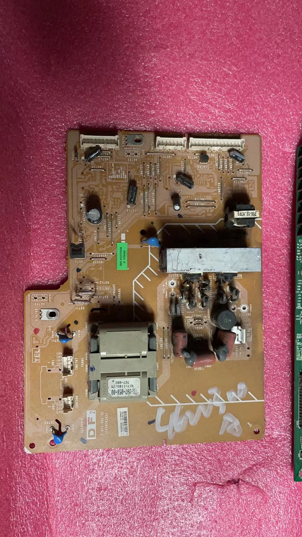 索尼KLV-46W300A 原装副电源板 ：1-874-032-12