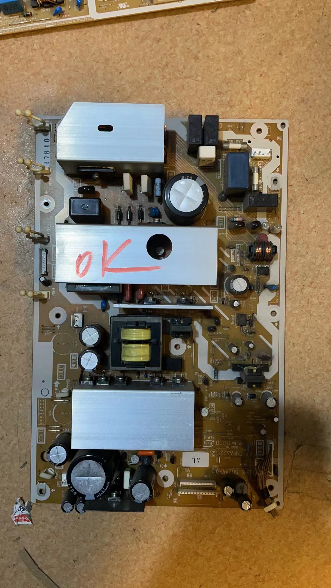 松下 TH-42PV70C TH-42PV700C 电源板 P板 TNPA4221 AL 测试发货