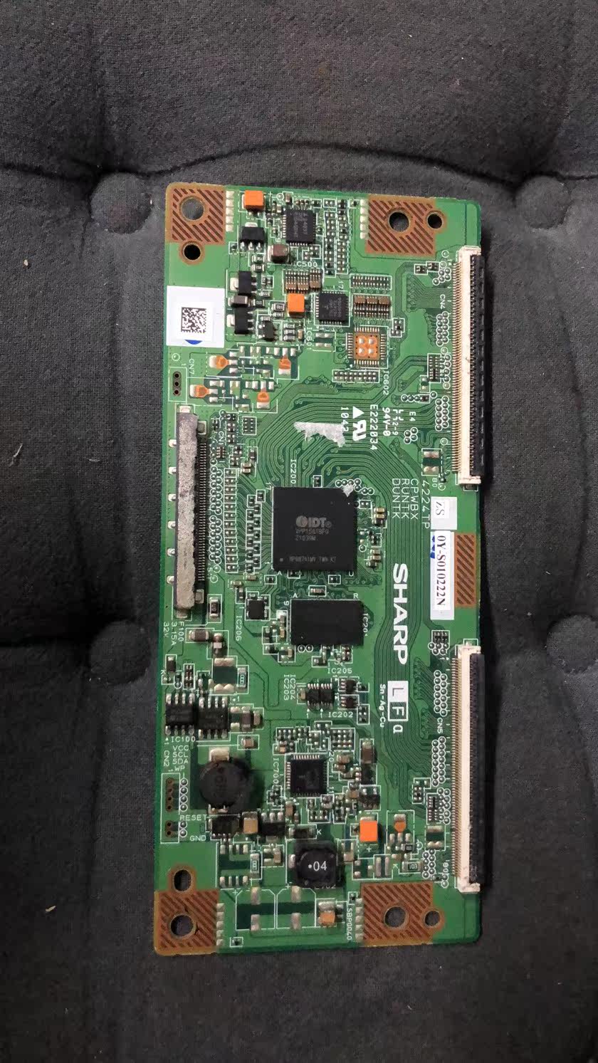 原装夏普LCD-46G120A逻辑板4224TP CPWBX RUNTK DUNTK ZS实物