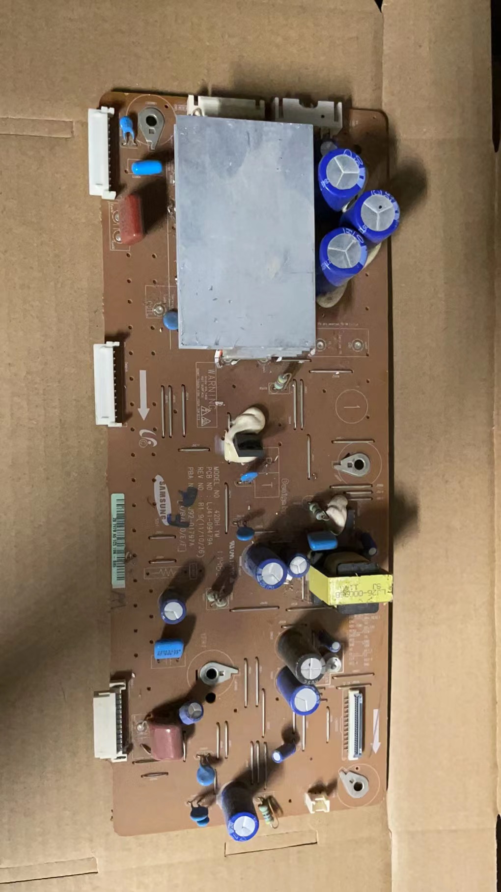 三星PS43D450A2 熊猫 P43H02 Y板 LJ41-09479A