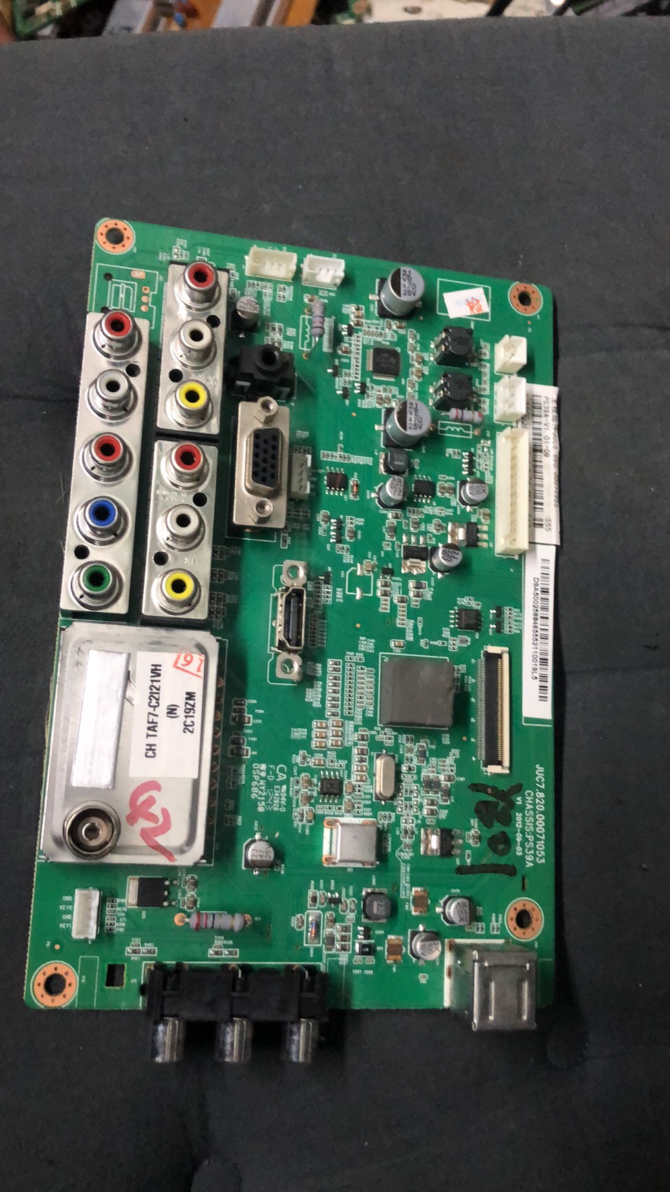 长虹等离子电视3D42A3700ID主板JUC7.820.00071053配屏S43AX-YB01