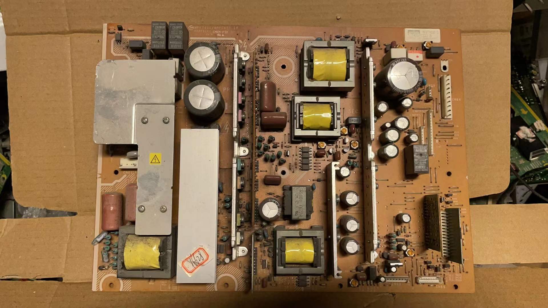 日立42PD9580TC 42PD9500TC电源板MPF7436 MPF7437 LF PCPF0161