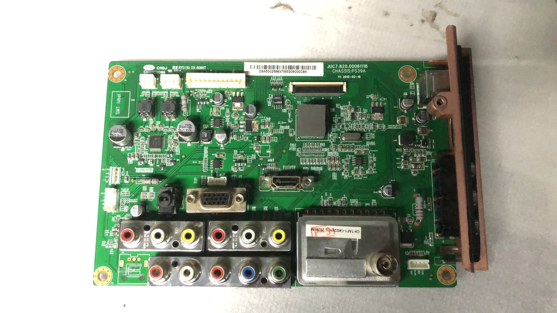 长虹等离子3D42A3700i主板JUC7.820.00061118 屏S43AX-YB01/YD01