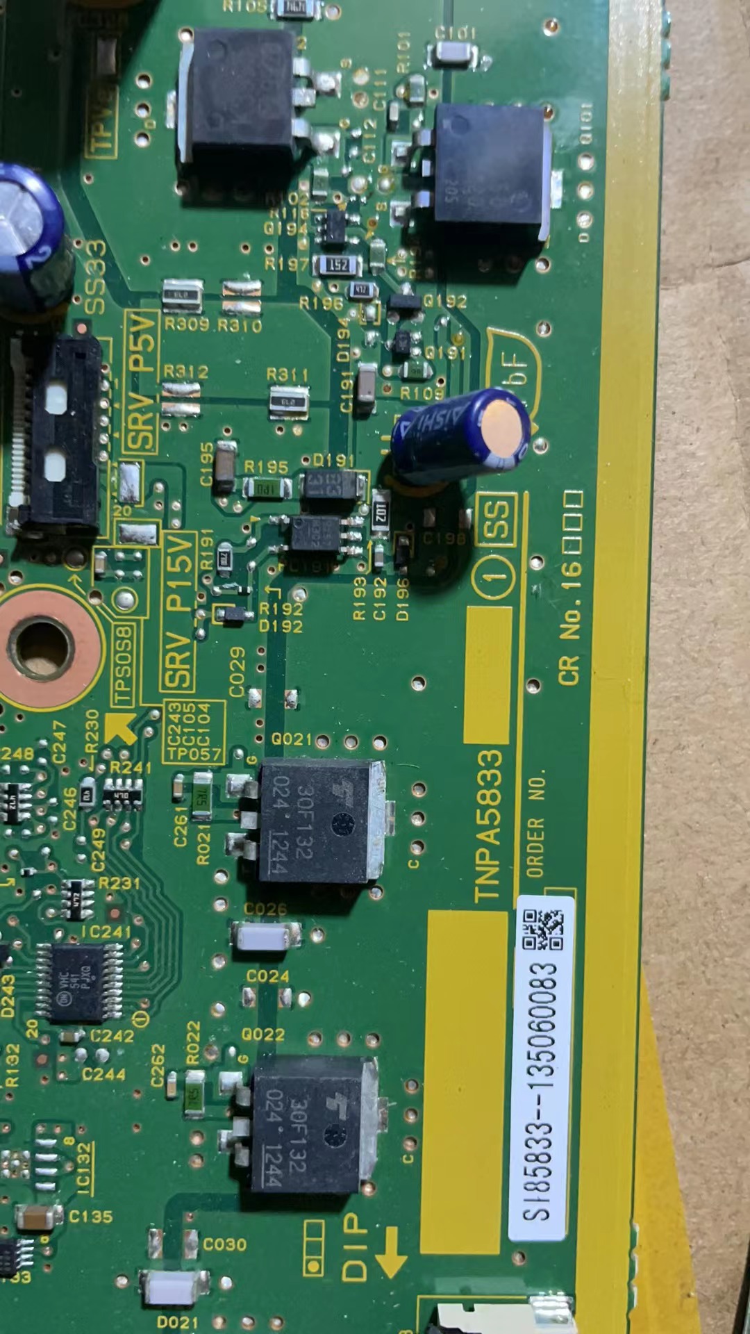 原装 松下TH-P55S60C TH-P55S60CD SS板 Z板TNPA5833