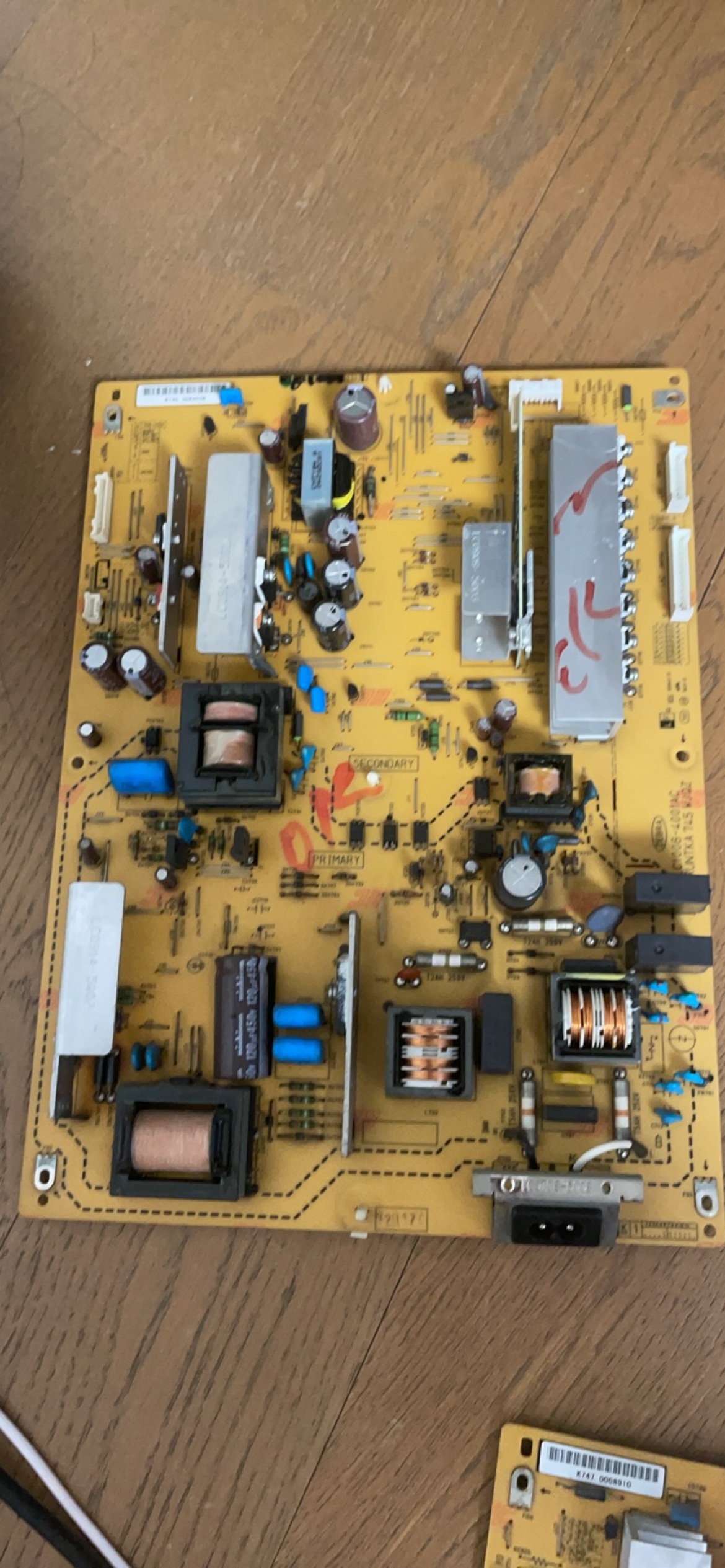 原装夏普LCD-46/52LX620A电源板RUNTKA745WJQZ LC1008-4001AC测好