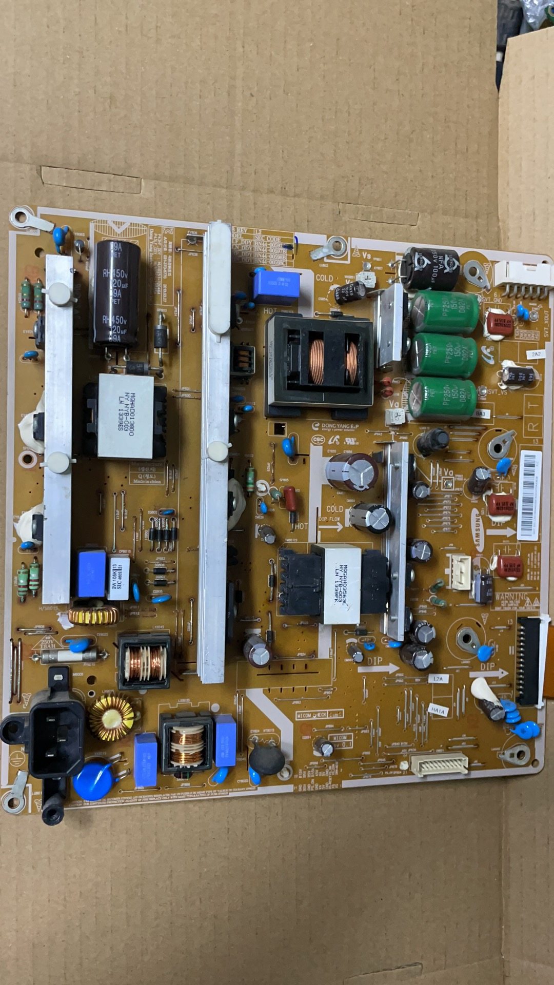 原装三星PS43F4000AJ PS43F4000AR电源板 BN44-00597A P43LF_DDY