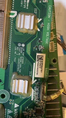 海信 TPW5039缓冲板EAX37107601 EAX37107801一对 PDP50X4A