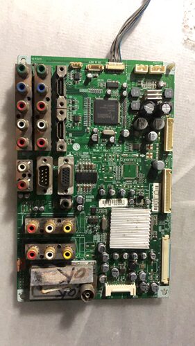 原装LG 42PC5RVC-TB等离字主板EAX32572503(1)配屏PDP42V8 测试好