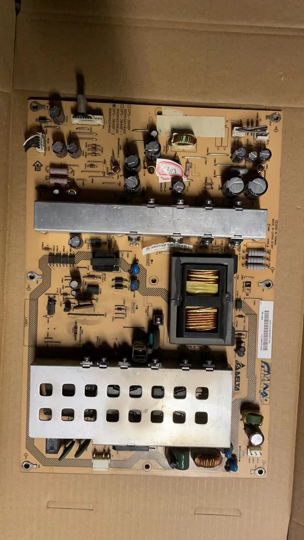 夏普LCD-42/46/52GX3 46A63电源板RDENCA237WJQZ DPS-304BP-2A