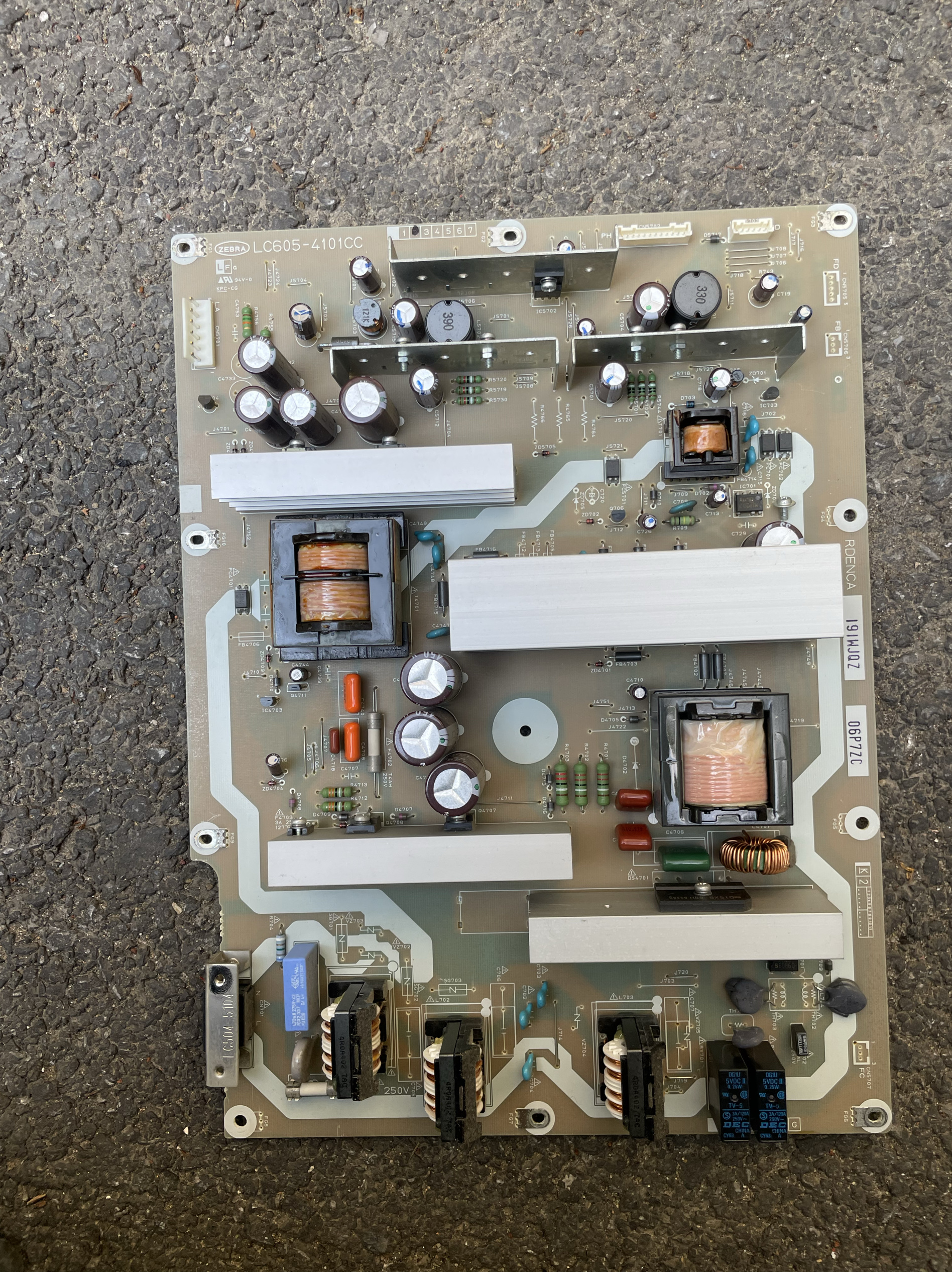 LCD-52GH1 46BK7电源板LC605-4101CC RDENCA191WJQZ