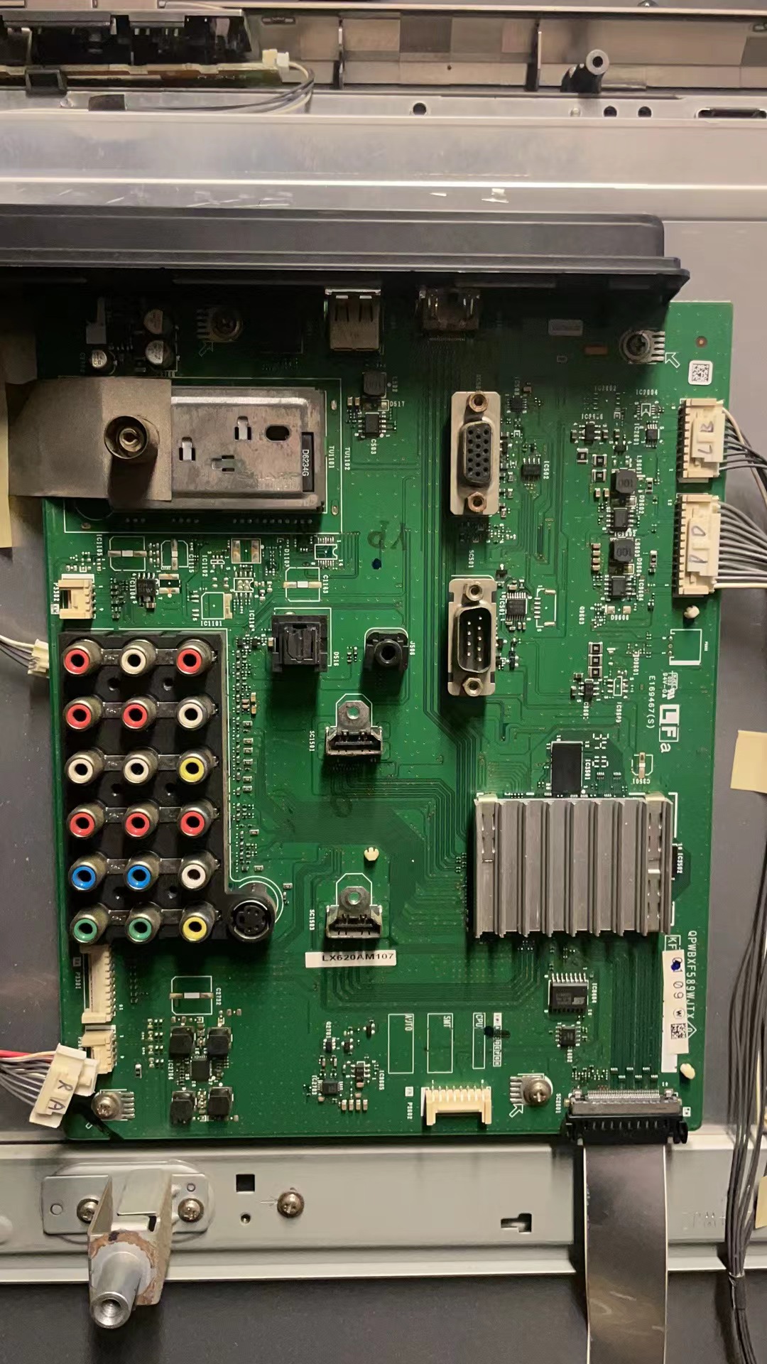 原装夏普LCD-40LX620A主板QPWBXF589WJTX 屏LK400D3LWQRX实图