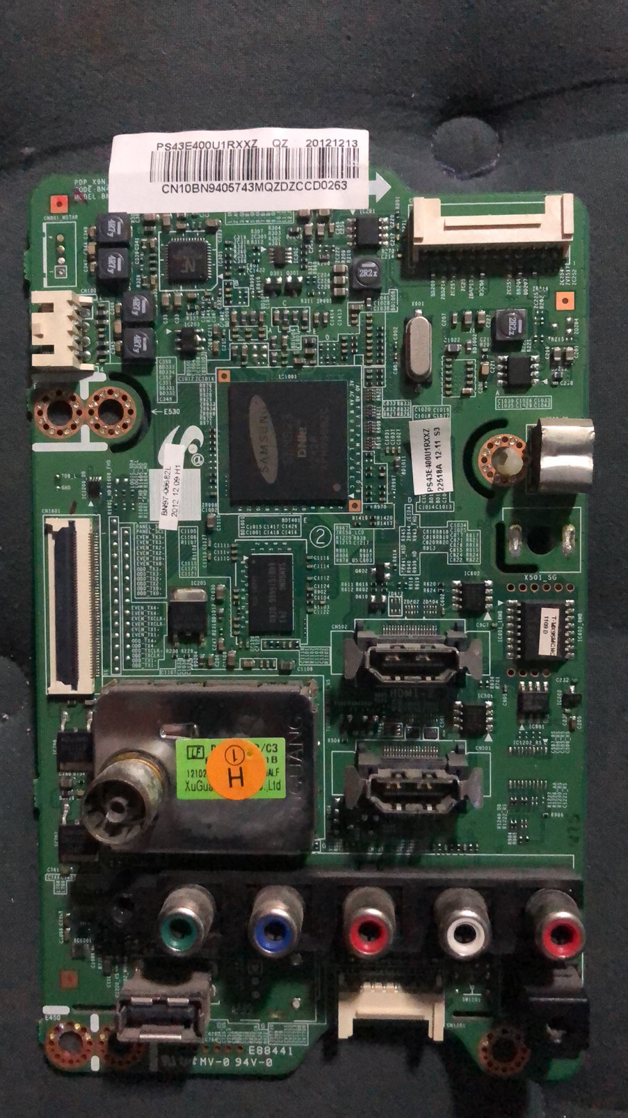 现货 原装三星PS43E400U1R主板BN41-01799A 配屏S43SD-YB01测试OK