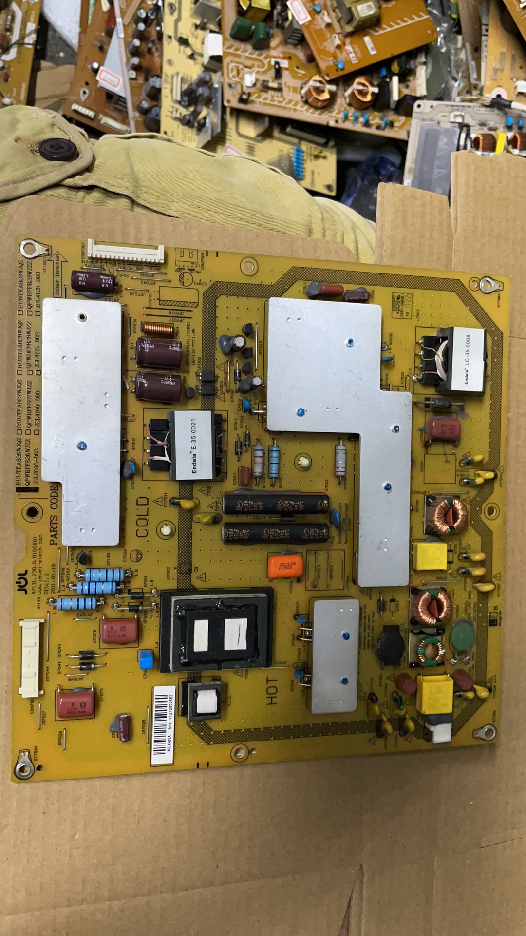 原装夏普LCD-40NX430A 40LX430A电源板RUNTKA826WJQZ JSL2095-003
