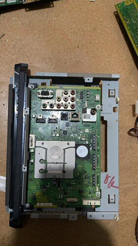 拆机松下TH-P42/46/50U30C主板TNPH0961 1A CM屏MC106FU1400