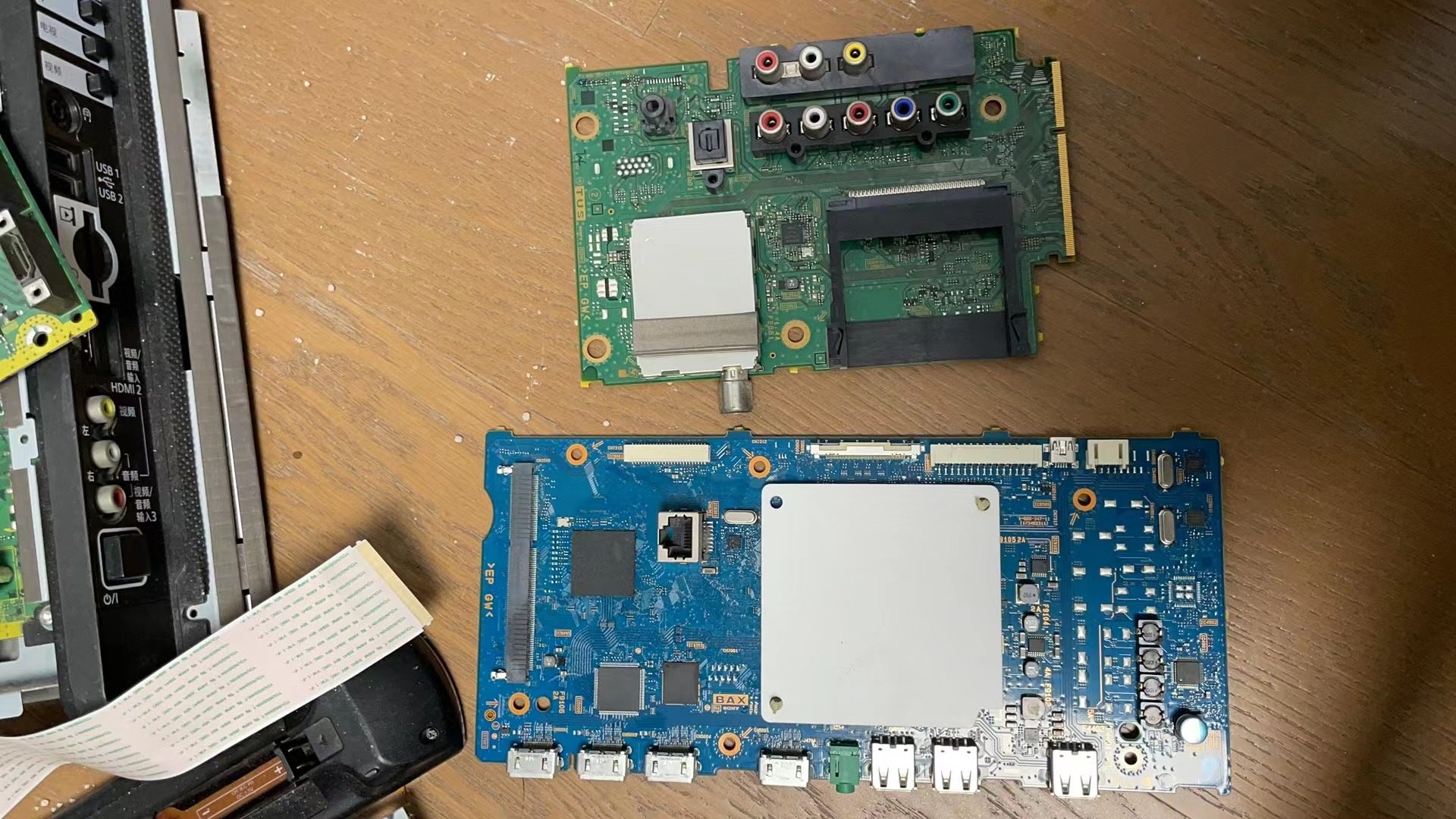 索尼KDL-55W950B 主板1-889-347-11 屏LC550EUF(FG)( F1) 单片