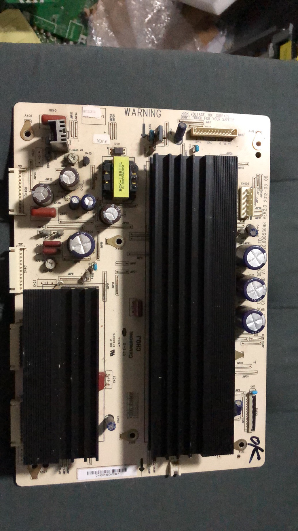 长虹3D50A3700IDY板JUQ7.820.00053698 VER3.4/3.5屏PM50H4000