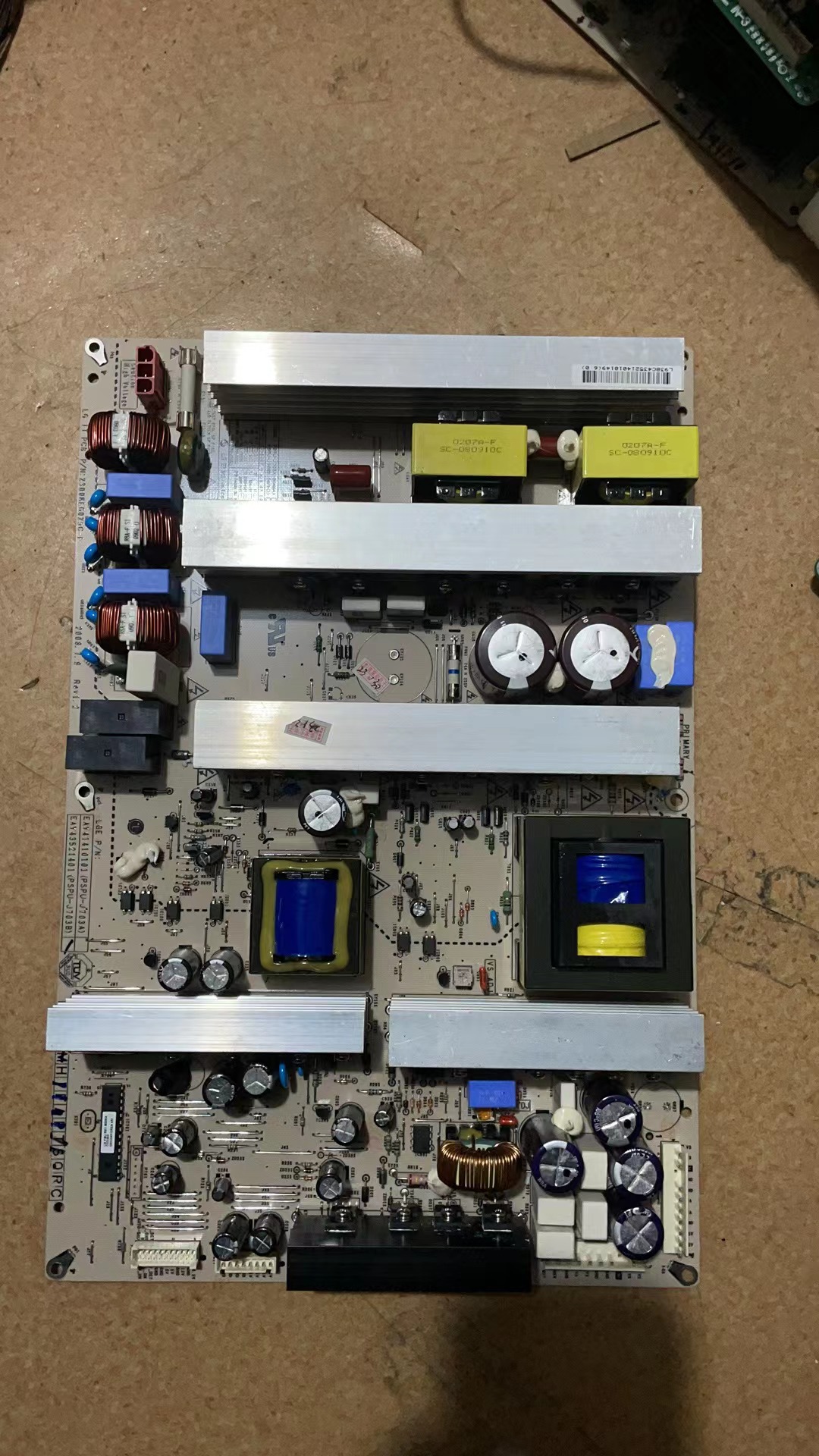 原装LG 60PG60UR电源板EAY41410101 43521401 PSPU-J703A J703B