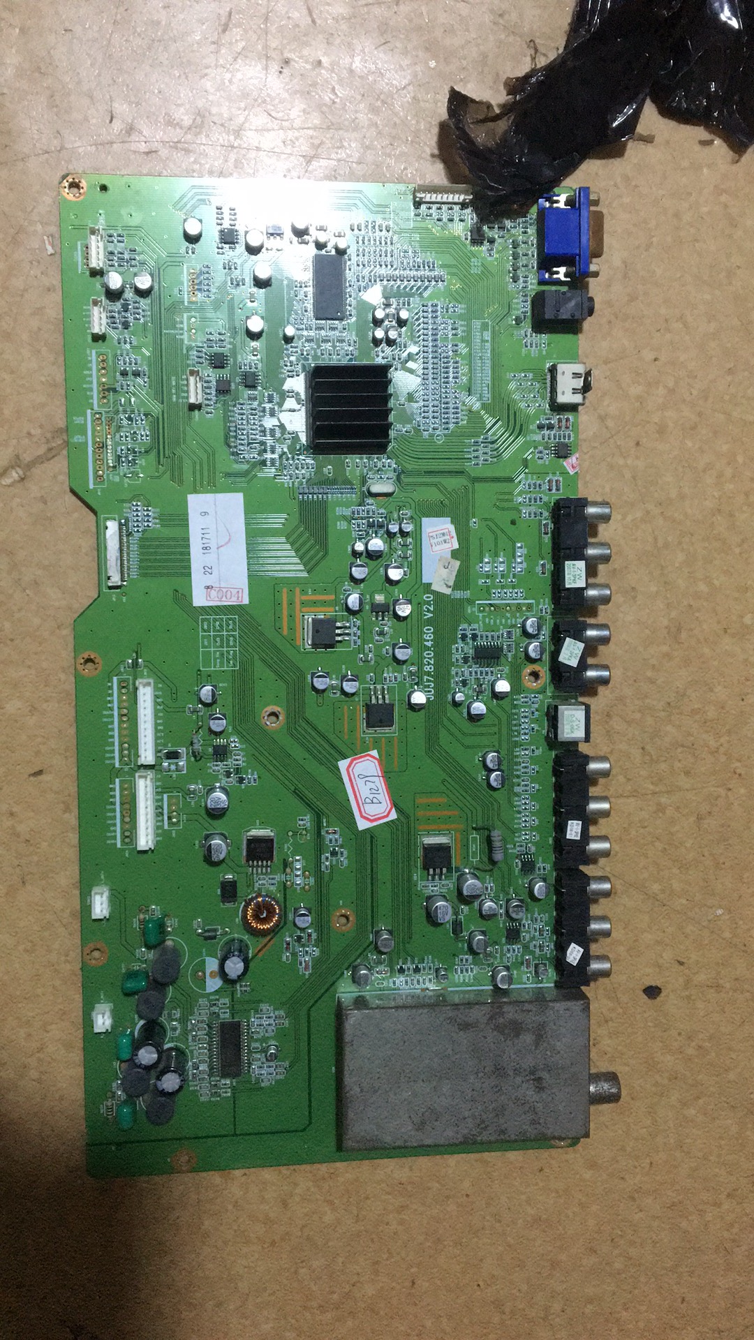 原装长虹PT4288 主板JUJ7.820.460 V1配屏PDP42S1/S42AX-YD03碎屏