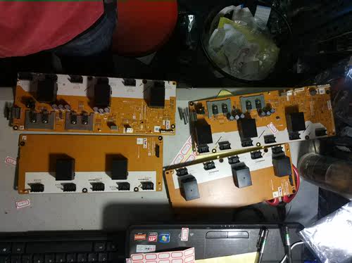 夏普LCD-46BK7高压板RUNTKA255/256/257/258 WJZZ单片 一套4片68