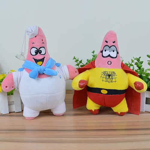 派大星毛绒公仔海棉宝宝布娃娃玩偶儿童玩具男女生日礼物抱枕情人