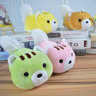 浣熊毛绒公仔松鼠布娃娃树熊玩偶女生儿童玩具生日礼物仿真动物