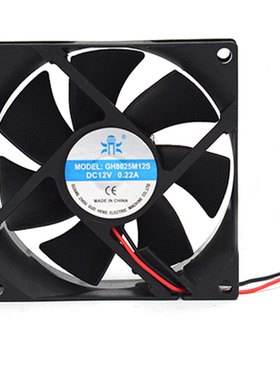 轴流风机GH8025M12S GH8025M24S 鼎牌散热风扇直流12V/24V 80MM