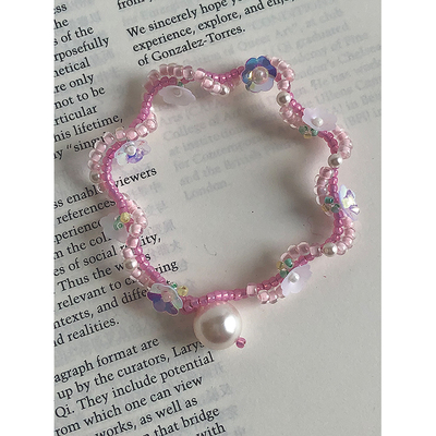 羽生结弦春天来了少女串珠手链