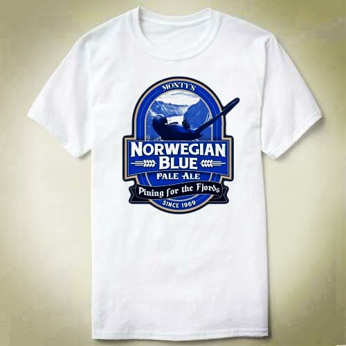 NorwegianBlue上衣文化衫DIYT-ShirtT恤衣服