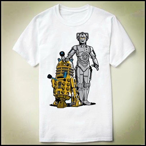 R2D-WhoCyb3r-PO个性来图上衣DIYTeeT-ShirtT恤衣服