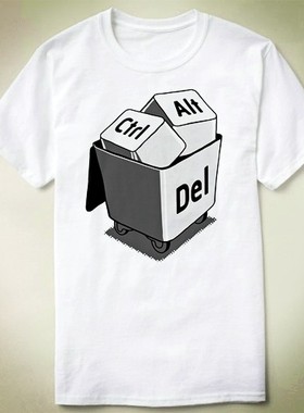 GEEKprogrammer极客程序员keyboardctrlaltT-ShirtT恤