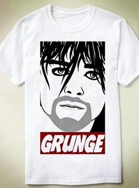 Kurt Cobain 科特柯本 Nirvana 涅磐乐队 新款 定制  T-Shirt T恤