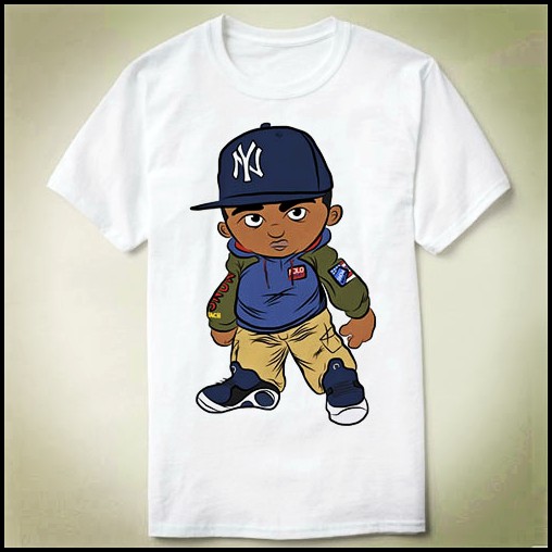 HipHopSkyzoo个性上衣上衣DIYTeeT-ShirtT恤