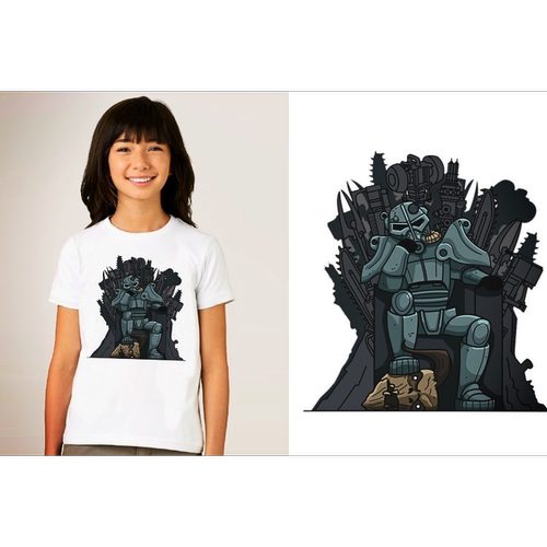 Fallout4vaultboy辐射4T-Shirt成人T恤班服上衣TEE圆领新款1