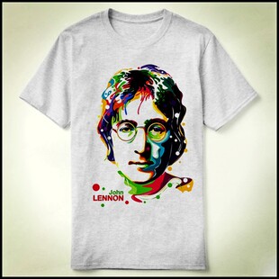 John lennon 约翰 列侬 个性 定制 DIY Tee T-Shirt T恤 衣服 5