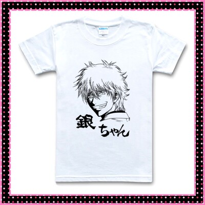 银魂Gintama坂田银时银桑奸笑脸莫代尔短袖T恤动漫文化衫9