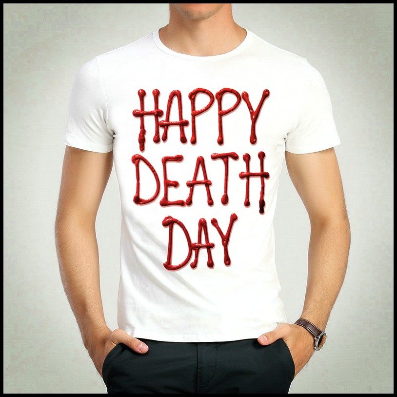 HappyDeathDayT-shirt白色短袖忌日快乐T恤电影T恤上衣