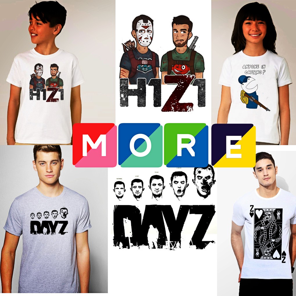 H1Z1DAYZzombiesTEE-Shirt成人T恤班服上衣文化衫 个性定制/设计服务/DIY T恤印制 原图主图