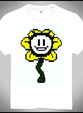 Sunflower T-shirt 白色 短袖 向日葵 T恤 欧美潮流T恤