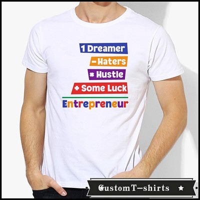 Entrepreneur Success Formula  数学math定制男女 T恤T-shirt