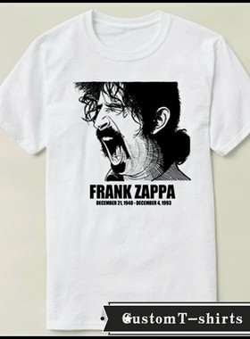 Frank Zappa弗兰克·扎帕   文化衫短袖男女 T恤T-shirt8