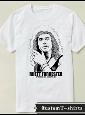 hett forrester罗特·福里斯特   文化衫短袖男女 T恤T-shirt7