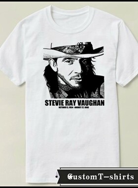 Stevie Ray Vaughan史蒂维·雷·沃恩  文化衫短袖 T恤T-shirt8