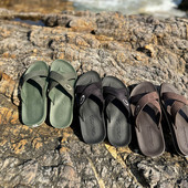 沙滩男鞋 高端泰国原装 休闲舒适凉鞋 橡胶防滑拖鞋 进口GAMBOL男士