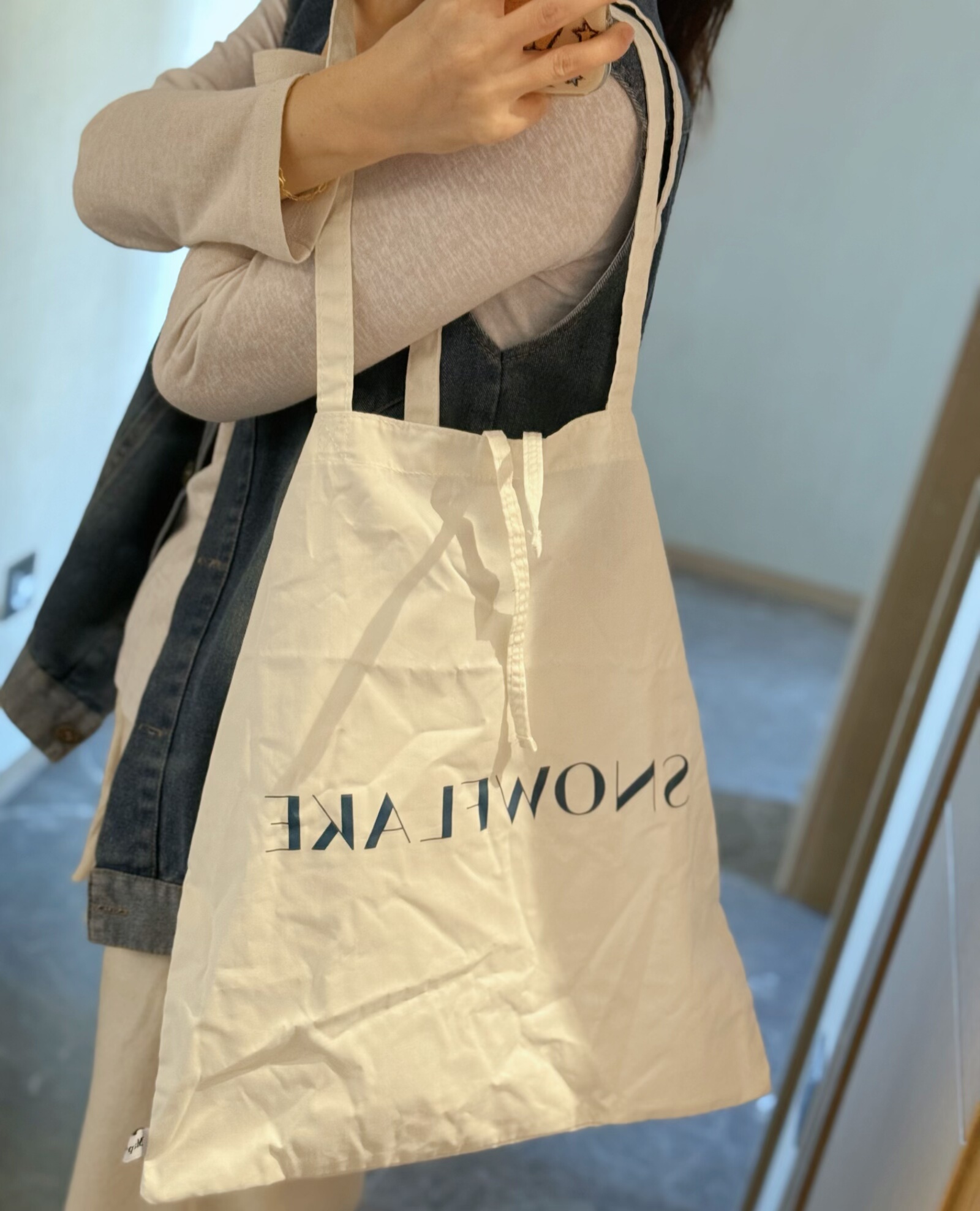 孤品 日单涤棉大容量印花单肩包 中间有夹层 可放大尺寸书籍