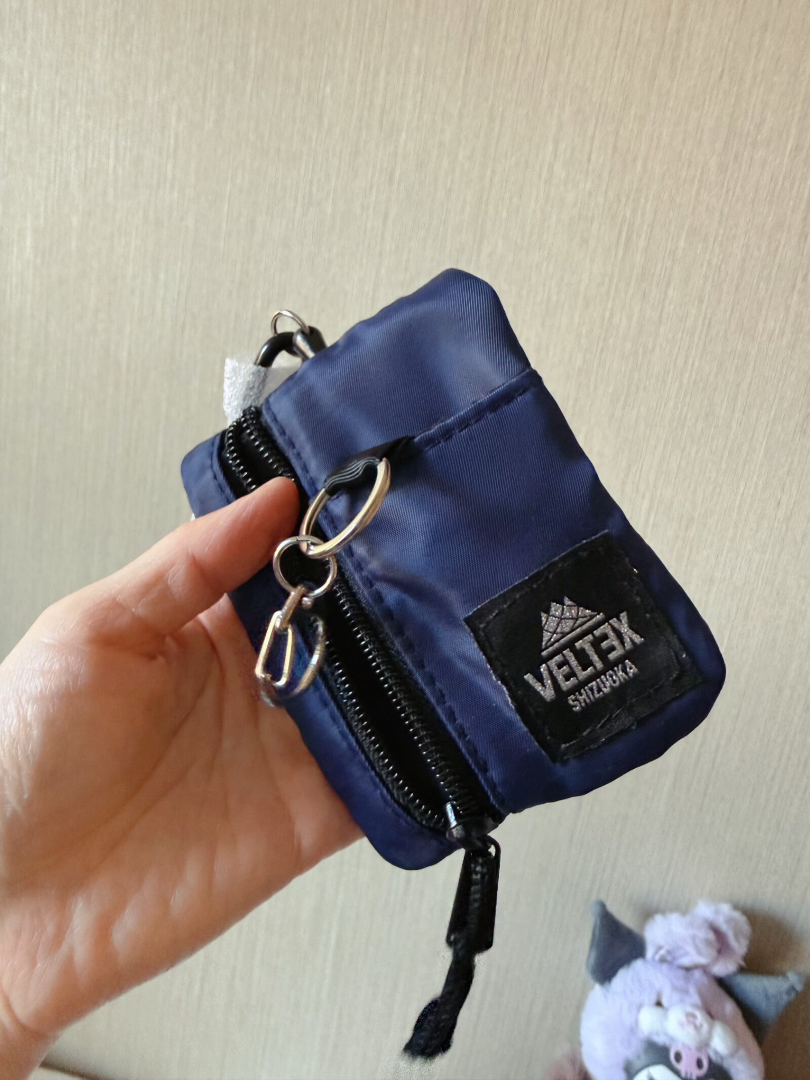 日单户外抽拉式小卡包零钱包钥匙包 多功能多隔层