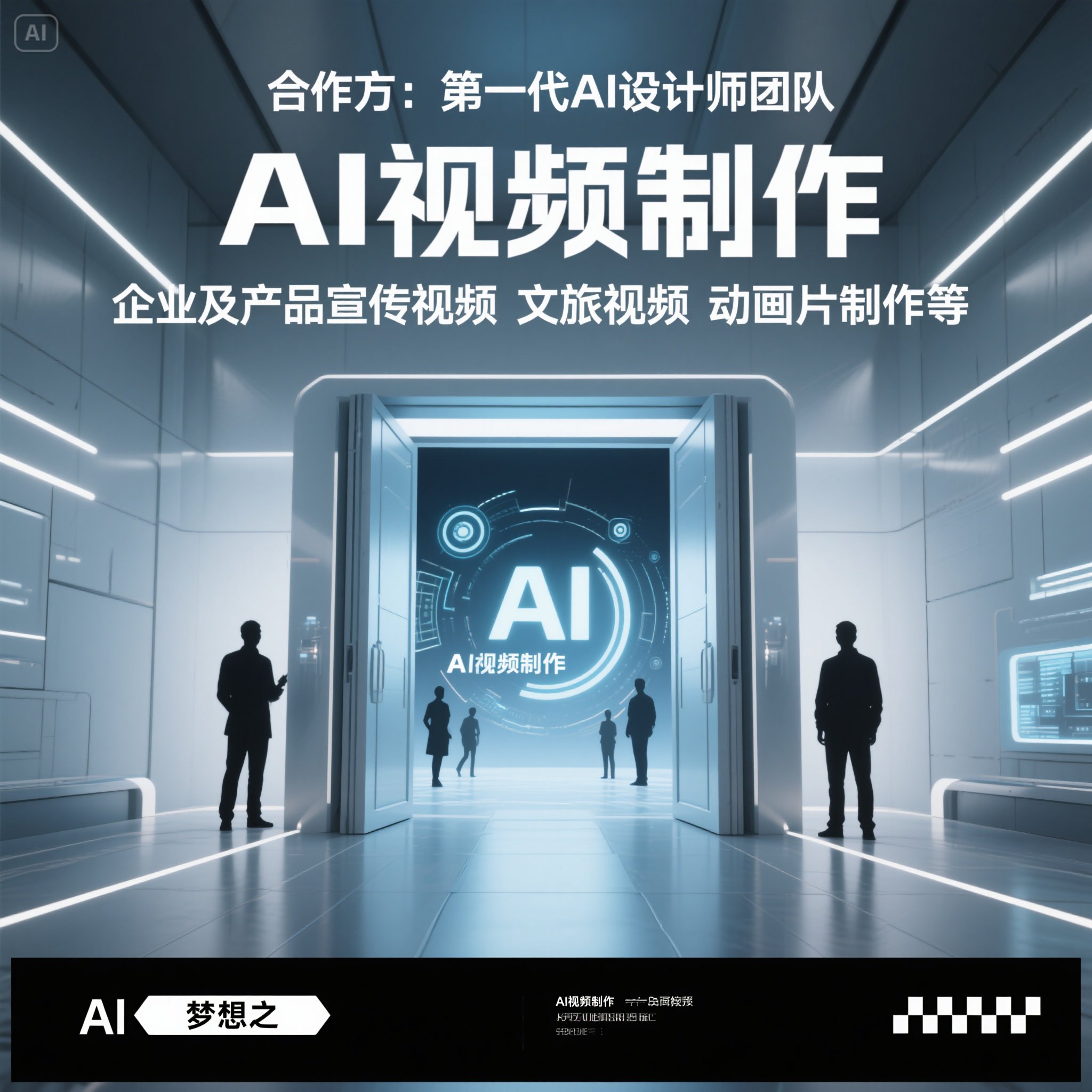 AI动漫AI艺术照AI短视频制作AI企业宣传AI产品广告视频